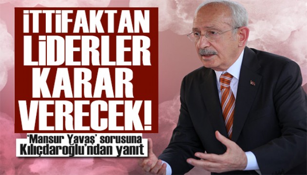 Kılıçdaroğlu'ndan adaylık açıklaması: Erdoğan adaylığını açıklayamadı!