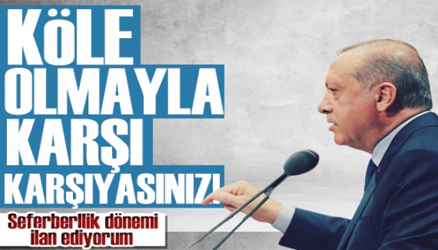 Erdoğan'dan kritik açıklama: Dünyanın yaşadığı değişim büyük!