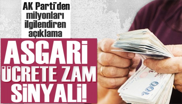 Milyonlarca kişiyi ilgilendiriyor! AK Parti'den 'zam' sinyali!