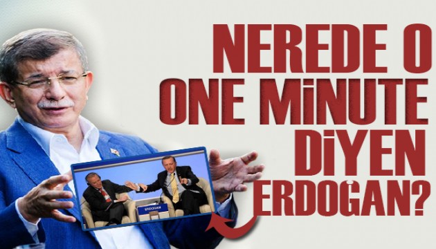 Davutoğlu Erdoğan'a seslendi: Neden sessiz kalıyorsunuz?