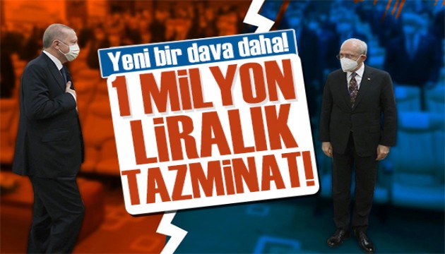 Erdoğan'dan Kılıçdaroğlu'na bir dava daha!