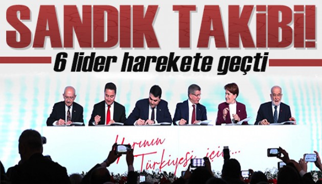 6 lider harekete geçti: Komisyon oluşturuldu