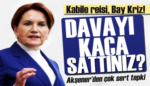 Akşener'den 2023 tepkisi: Millet ekmek kuyruğunda bekliyor!