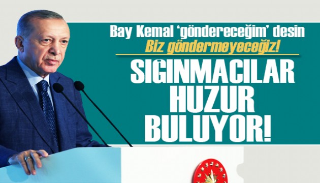 Erdoğan'dan 6'lı masaya tepki: Bunları sandığa gömeceğiz