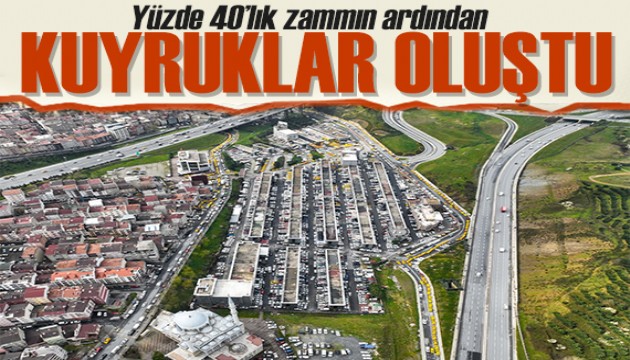 Yüzde 40 zam geldi: Taksiciler kuyruk oluşturdu