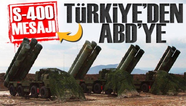 Türkiye'den S-400 mesajı: Değişiklik söz konusu değil