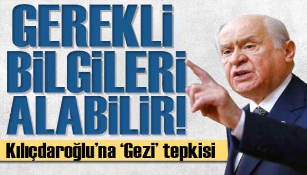 Bahçeli'den Kılıçdaroğlu'na tepki: CHP Genel Başkanına yakışmamaktadır