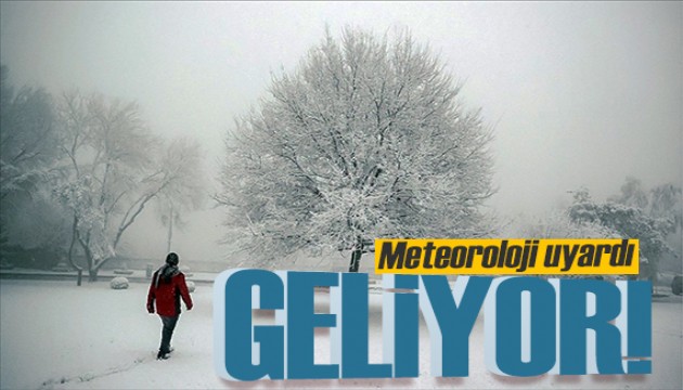 Hava 8 derece düşecek! Meteoroloji uyardı: Kış geri dönüyor