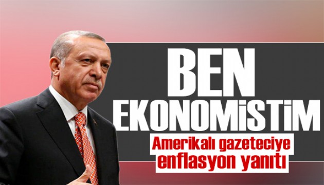 Erdoğan'dan enflasyon sorusuna yanıt: Aşılamaz bir tehlike değil