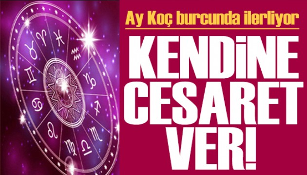 23 Ağustos 2024 burç yorumları! Ay Koç burcunda: Kendine cesaret var