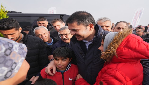 Bakan Kurum Hatay'da
