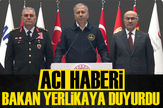 Yalova'daki çatışmadan acı haber: Bakan Yerlikaya duyurdu