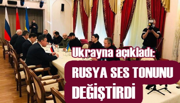 Ukrayna açıkladı: Rusya'nın ses tonu değişti