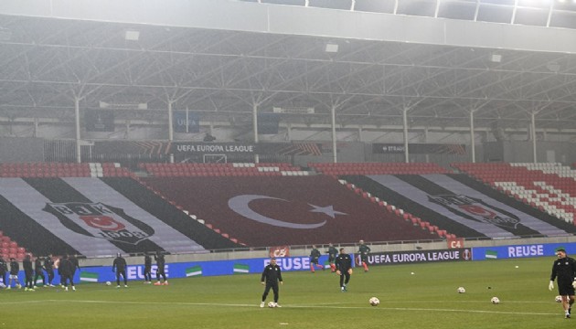 Beşiktaş'tan maç öncesi İsrail ekibine tepki