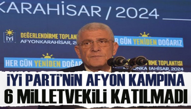 İYİ Parti'nin kampına o milletvekilleri katılmadı