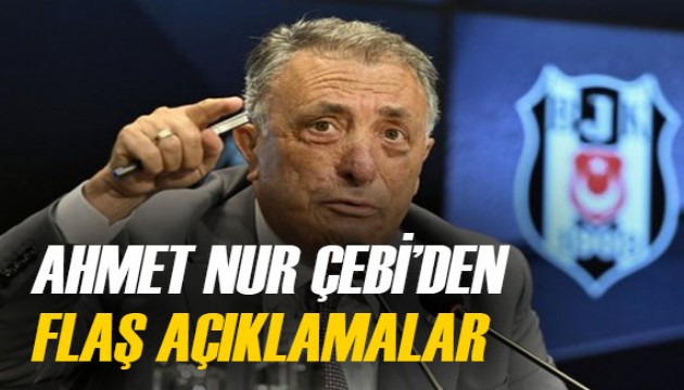 Ahmet Nur Çebi'den sponsorluk ve seçim açıklamaları