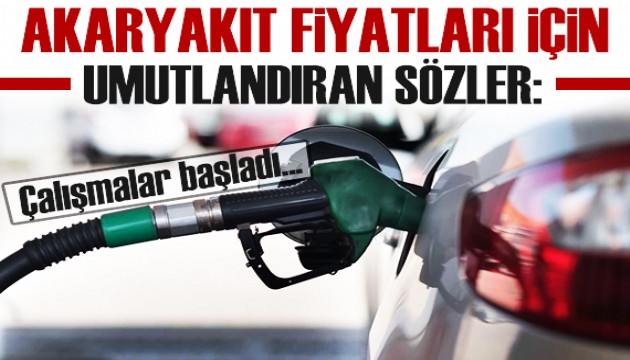 Akaryakıtta umutlandıran sözler: Yeni düzenleme için çalışmalar başladı!