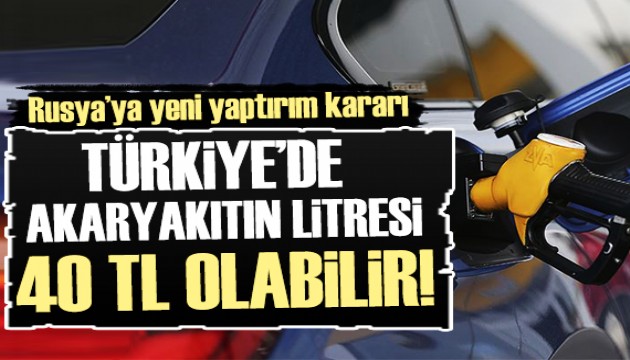 Rusya-Ukrayna savaşının etkisi petrolü vurdu: Türkiye'de akaryakıt 40 TL'yi bulabilir!