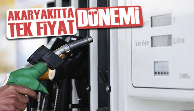 Akaryakıtta tek fiyat dönemi başlıyor