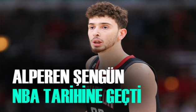 Alperen Şengün'den müthiş başarı! NBA tarihine geçti