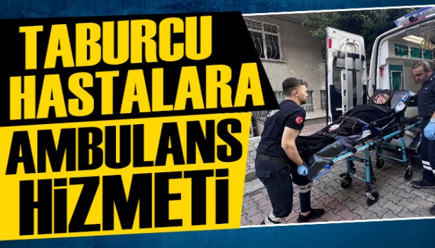 Türkiye'de bir ilk: Taburcu olan hastalara ücretsiz ambulans