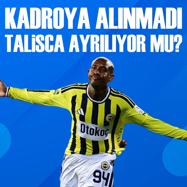 Anderson Talisca, Konyaspor maçı kadrosunda yok! Transfer iddiası güçlendi