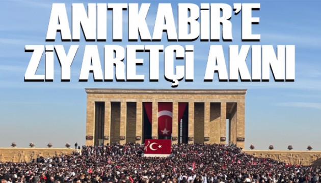 Yurttaşlar Anıtkabir'e akın etti