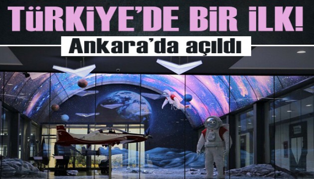 Türkiye'nin ilk havacılık ve uzay lisesi Ankara'da açıldı