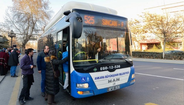 Ankara'da toplu taşımaya zam!