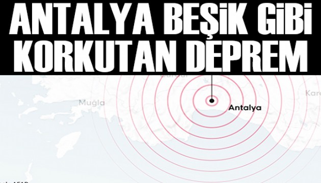 Antalya beşik gibi sallanıyor!