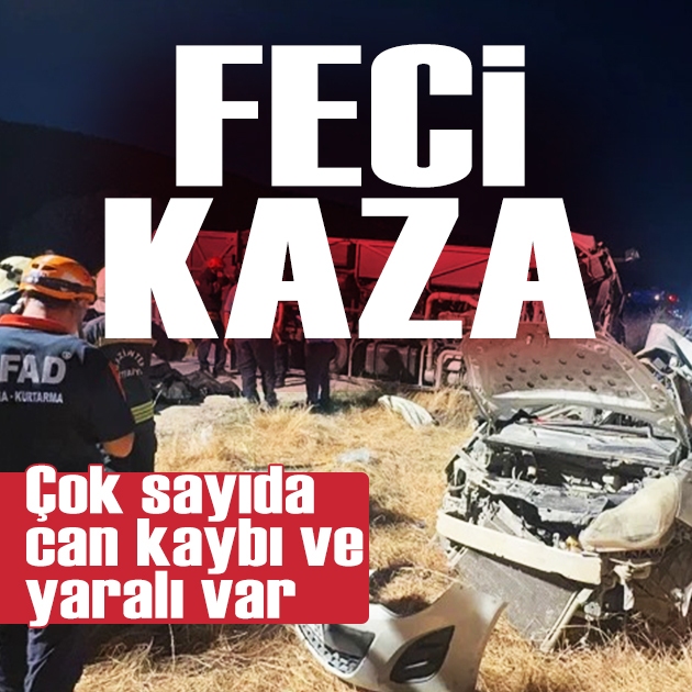 Gaziantep'te katliam gibi kaza: Çok sayıda can kaybı ve yaralı var