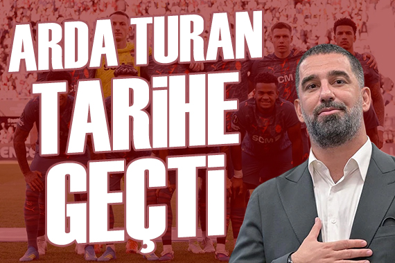 Arda Turan tarih yazdı