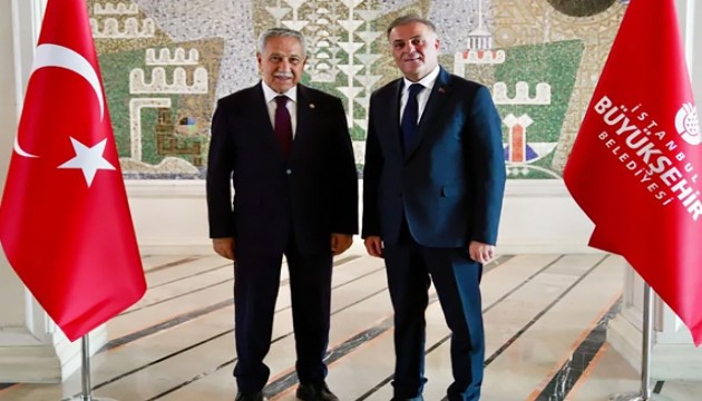 Bülent Arınç'tan İBB'ye ziyaret