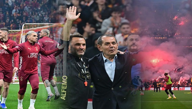 Aslan'dan 40 bin kişilik antrenman