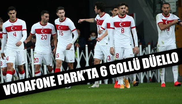 Vodafone Park'ta 6 gollü prova!