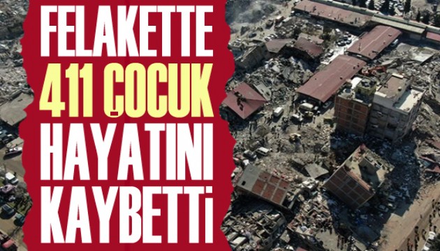 Bakan Yanık, deprem felaketinde 411 çocuğun hayatını kaybettiğini açıkladı