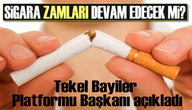 Tekel Bayiler Platformu Başkanı Özgür Aybaş'tan 'zam' açıklaması