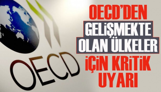 OECD'den gelişmekte olan ülkeler için kritik uyarı