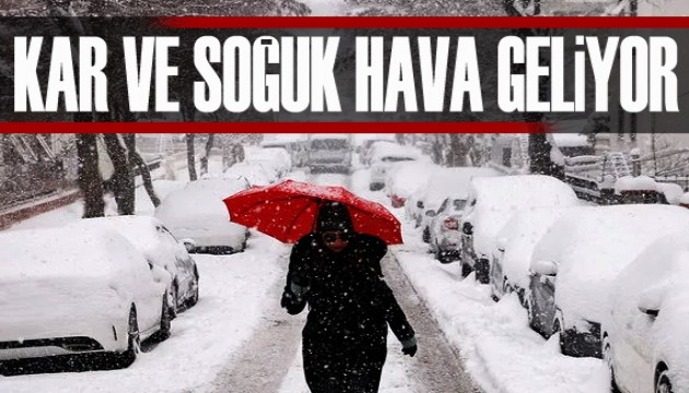 Meteoroloji'den 17 il için alarm: Fırtına, kar ve yağmur geliyor