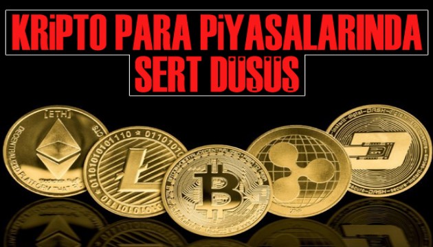 Kripto para piyasalarında sert düşüş!