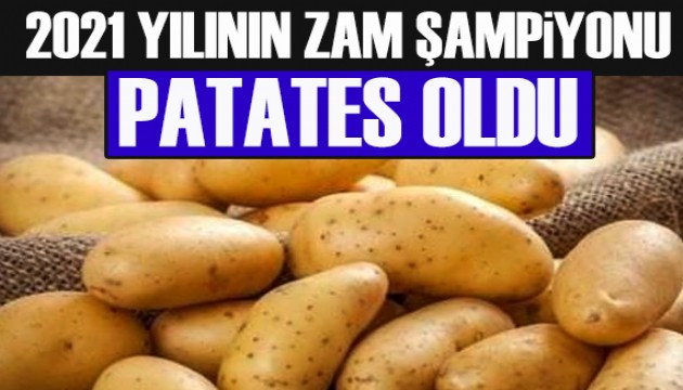 Gıdada fiyatı en fazla artan ürün 'patates'