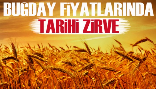 Buğday fiyatları tarihi zirveyi gördü: 13.63 dolar