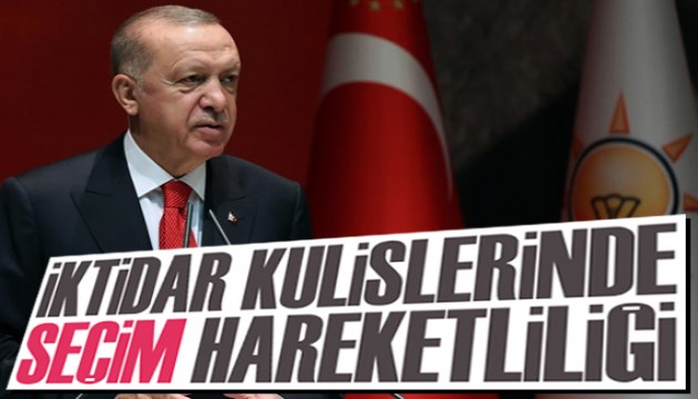 İktidar kulislerinde ‘seçim’ hareketliliği