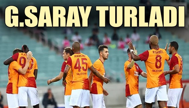 Galatasaray, Neftçi'yi 3-1'lik skorla geçti