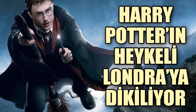 Okunma ve izlenme rekorları kıran Harry Potter’ın heykeli Londra'ya dikiliyor