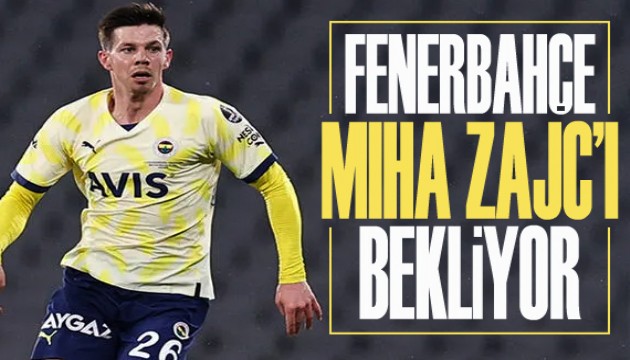 Fenerbahçe Miha Zajc'ı bekliyor