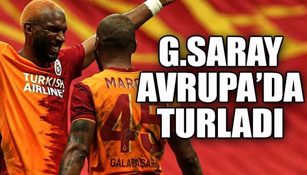 Galatasaray, Hajduk Split'i 2-0 yenerek play-off turuna yükseldi