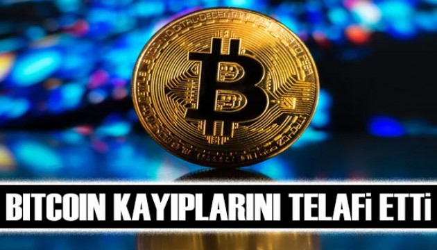 Bitcoin kayıplarını telafi etti