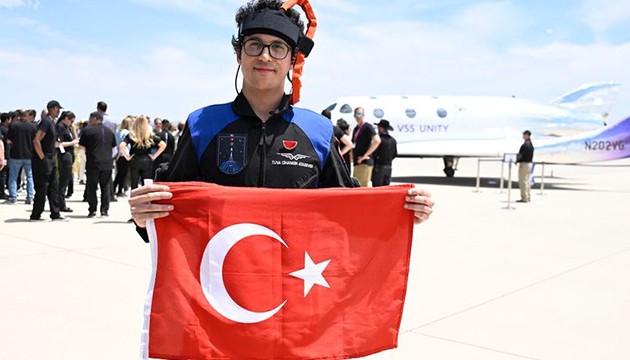 Astronot Atasever'den Filistin mesajı