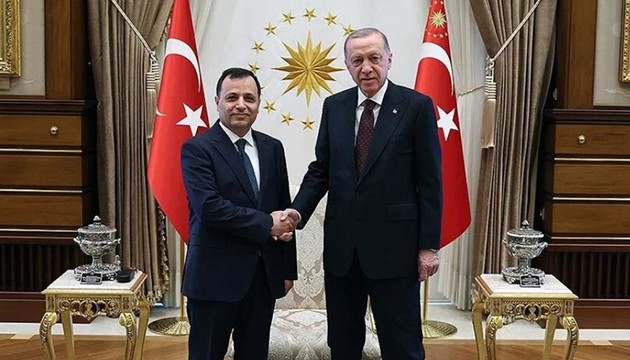 Erdoğan, AYM Başkanı'nı kabul etti